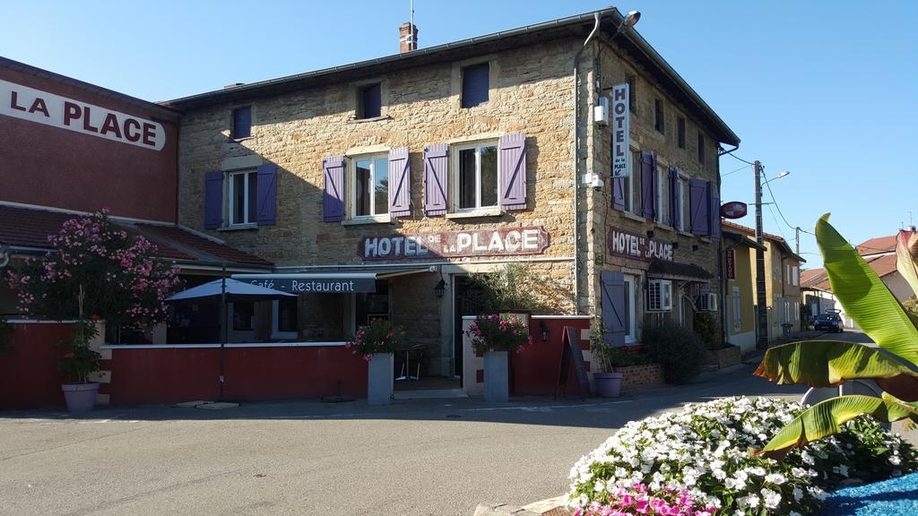 Hotel De La Place Loyettes Bagian luar foto