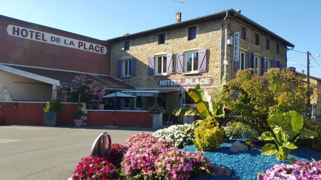 Hotel De La Place Loyettes Bagian luar foto